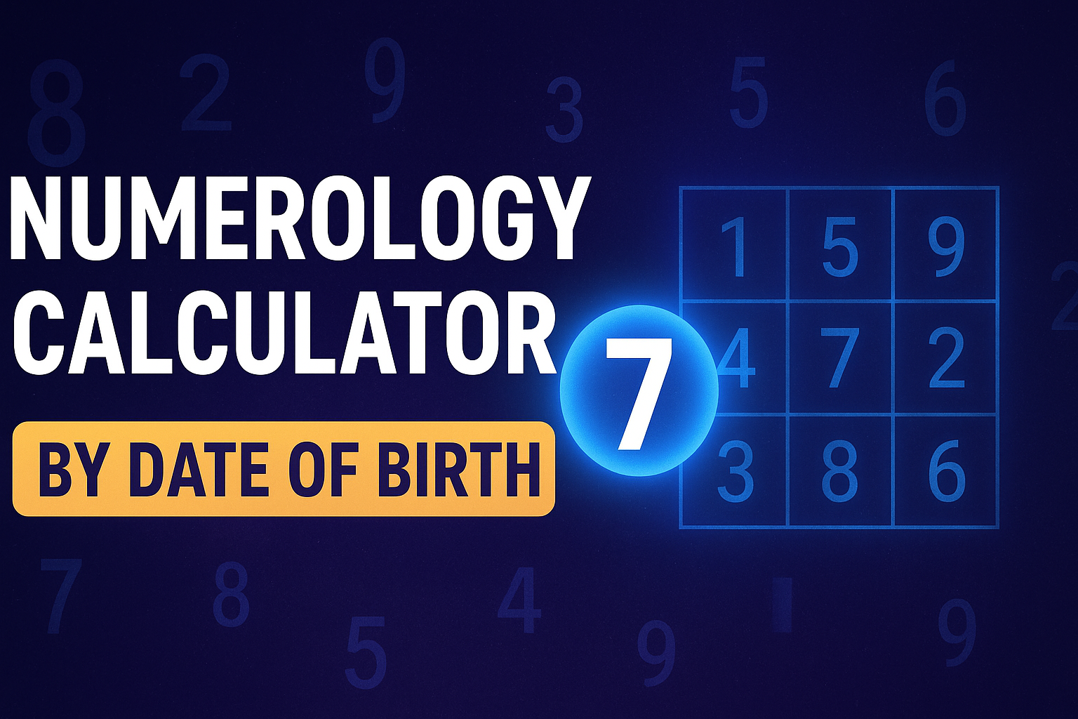 numerology calculator by date of birth